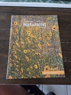 Audubon Naturalist Magazine - Yellow Wildflower Cover
